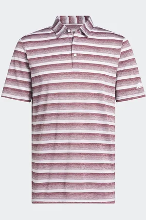 adidas Tofarve stribet poloskjorteM Reg