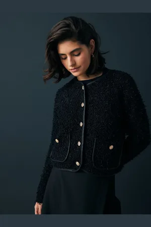 Next Smart Knitted Button Up JacketL Reg