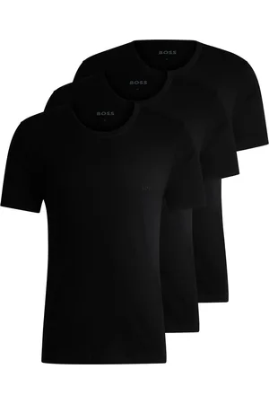 HUGO BOSS Classic Crew Neck 100% Cotton T-Shirts 3 PackXXL