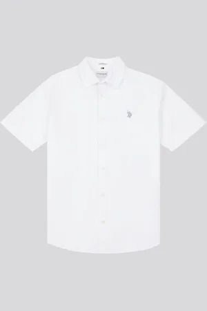 U.S. Polo Assn. U. S. Polo Assn. Mens Linen Blend Short Sleeve Shirt2X-Large