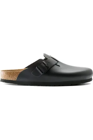 Birkenstock Smooth Leather Boston Clogs