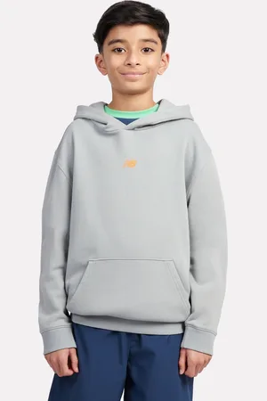 New Balance Kids Fitness Centre Illustrated Back Graphic 100% Cotton Hoodie128134cm
