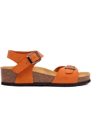 CELTIC & CO. Low Wedge Dbl Buckle Sandalseu39