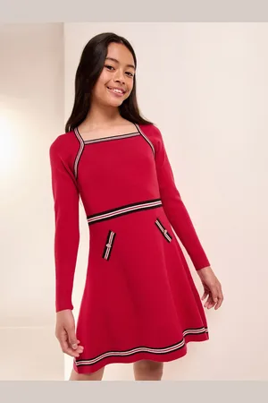 Lipsy London Tipped Knitted Dress (5-16yrs)16 år (176cm)