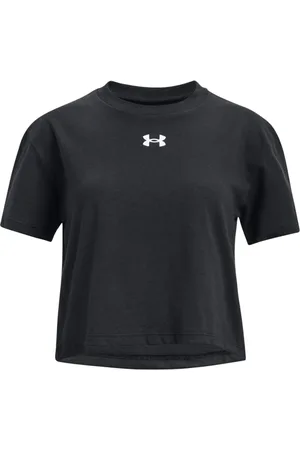 Under Armour Crop Sportstyle Logo Kortærmet T-shirtYXL