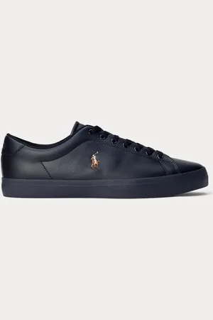 Ralph Lauren Longwood Leather Trainers