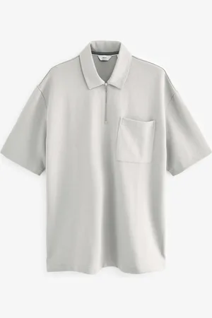Next Heavyweight Quarter Zip Polo ShirtL