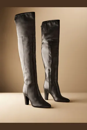 Next Premium Over The Knee Heeled Støvler