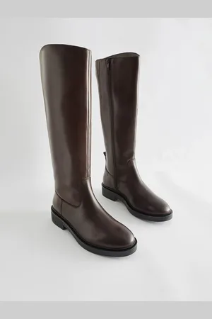 Next Forever Comfort Leather Rider Knee High Boots