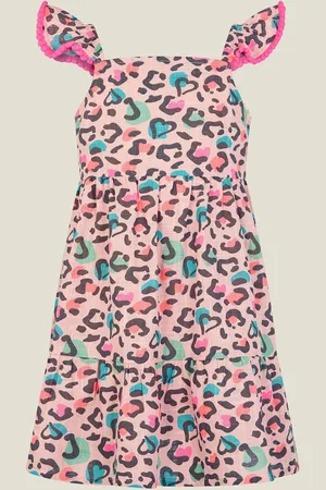 Accessorize Girls Leopard Print Sun Dress110116cm