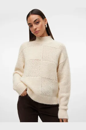 VERO MODA Long Sleeve High Neck JumperL 12