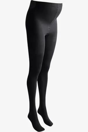 Spanx Mama Mid-Thigh Shaping Black TightsS