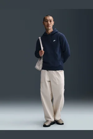 Nike Club HættetrøjeStor