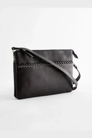Next Leather Whipstitch Cross-Body BagEn