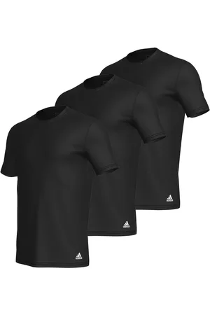 adidas Crew Neck 100% Cotton T-Shirts 3 Packsmall