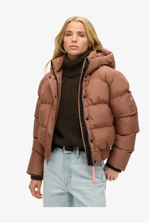 Superdry Hooded Sports Puffer Bomber Jakke40
