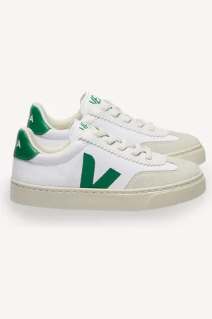 Veja Small Volley White Trainers9.5