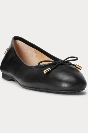 Ralph Lauren Jayna Soft Nappa Læder Ballet Pumps