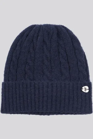 U.S. Polo Assn. U. S. Polo Assn Signature Cable Knit Winter BeanieEn