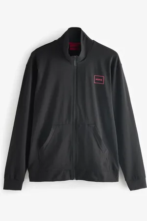 HUGO BOSS Frame Logo Relaxed Fit Stretch Cotton Jacketmedium