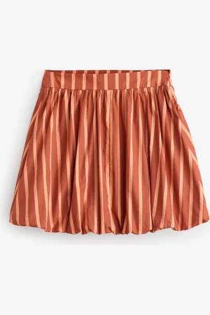 Next Bubble Hem Mini 100% Cotton Skirt52 R