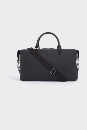 Osprey Voksbehandlet lærred & glaseret kalveskind Grantham Weekend Holdall taskeonesize
