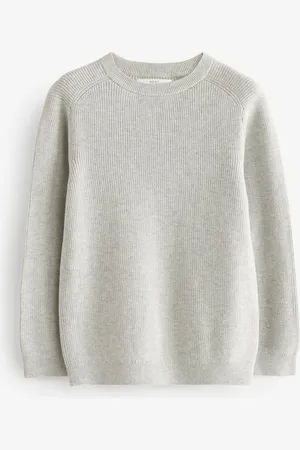 Next 100% Cotton Crew Neck Knitted Jumper (3-16yrs)11 år (146cm)