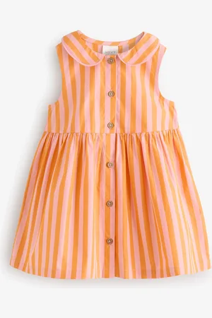 Next Sleeveless 100% Cotton Collar Dress (3mths-10yrs)3 - 4 år (98 - 104cm)