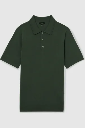 Reiss Manor Merino Wool Kortærmet Polo-skjorterStor