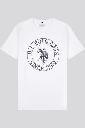 U.S. Polo Assn. U. S. Polo Assn. Mens Circle Print 100% Cotton T-ShirtX-Large