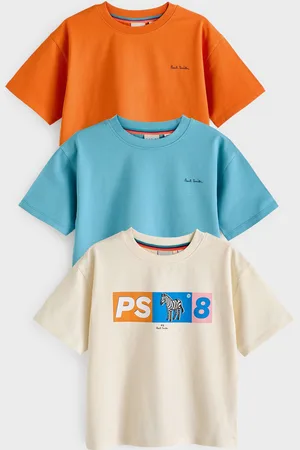Paul Smith Drenge Signature 100% Bomuld T-shirt 3 Pakke11 år (146cm)