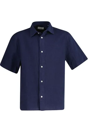 GANT Short Sleeve Cotton Linen Shirt166168cm