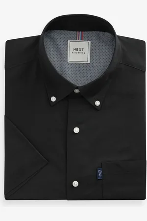 Next Short Sleeve Easy Iron Button Down Oxford Shirt4XL