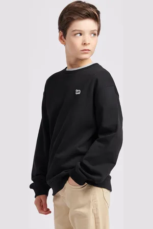 Lee Boys 100% Cotton Badge Sweatshirt12 - 13 år (152 - 158cm)