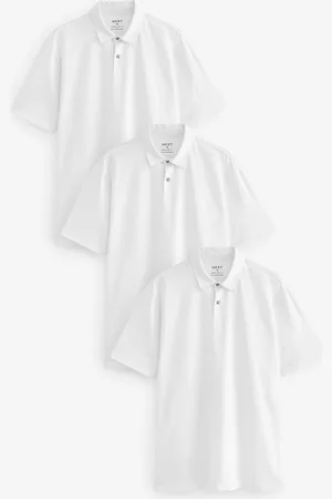 Next Kortærmet jersey poloskjorter 3 PakkeXL