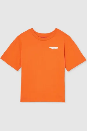 Reiss Nakata Unisex Fit Oversize McLaren F1 Team Logo T-Shirt158164cm