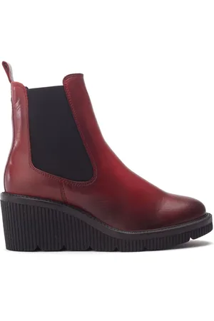 Moda In Pelle Audyn Crepe Wedge Chelsea Ankelstøvlereu37