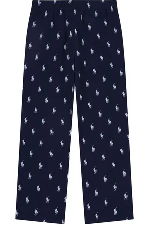 Ralph Lauren Navy 100% Bomuld Pyjamas Bukser8 år ( 128 cm)