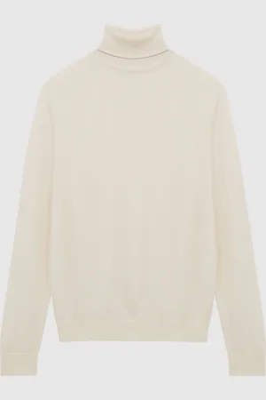Reiss Caine Slim Fit Merino Wool Rullekrave TrøjeL