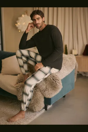 Next Hyggelig tekstureret Langærmet Pyjamas SætXL Reg