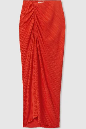 GOOD AMERICAN Plisse Beach Cover-Up Sarong2XL-3XL