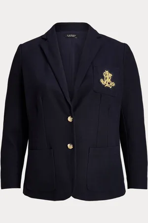 Ralph Lauren Curve Bullion Jacquard BlazerXXL