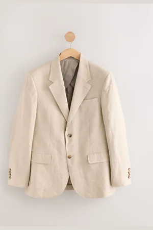 Next Slim Fit Leomaster Italiensk Stof Jakkesæt Jakke44 Almindelig (UK 34 R)