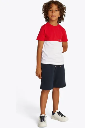 Tommy Hilfiger Mini Colourblock Top And Short Set140146cm