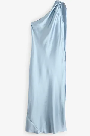 Next Bridesmaid Satin Maxi One Shoulder Scarf Neck Dress42