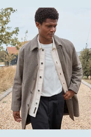 Next Check Car Coat with WoolM