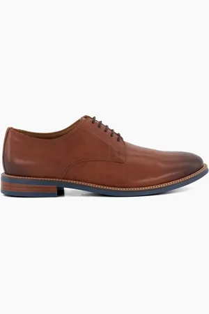 Dune Stanleyy Soft Leather Gibson Shoes