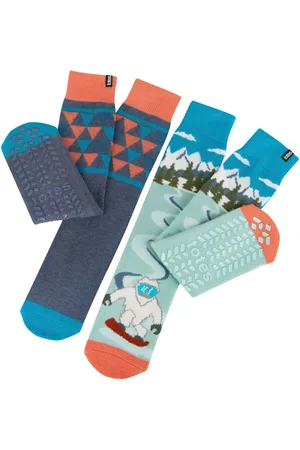Totes Mens Original Winter Slipper Socks 2 PackEn