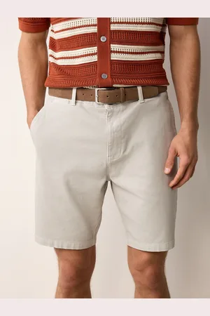 Next Faux Suede Belted Chino Shorts30B x 31L (UK 30 R)
