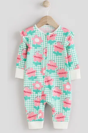 Next Family Baby Two way Zip 100% Cotton Sleepsuit (0mths-2yrs)56cm